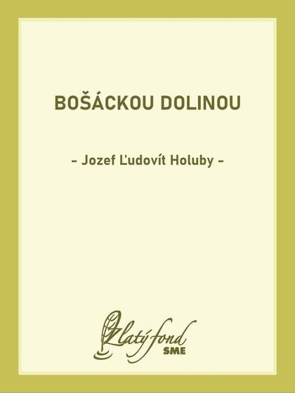 E-kniha Bošáckou dolinou - Jozef Ľudovít Holuby