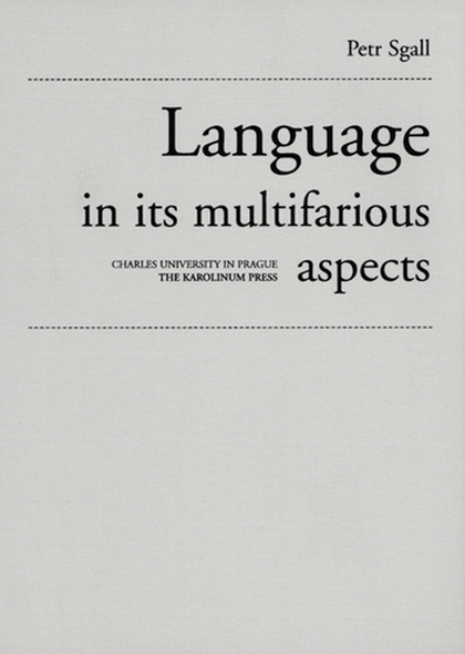 E-kniha Language in its multifarious aspects - Petr Sgall