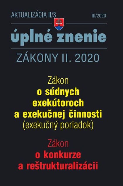 E-kniha Aktualizácia II/4 2020 –  Zákon o verejnom obstarávaní - kolektív autorov