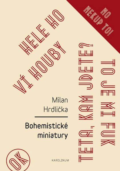 E-kniha Bohemistické miniatury - Milan Hrdlička