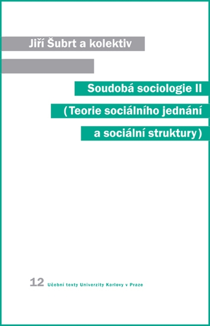 E-kniha Soudobá sociologie II. - Jiří Šubrt