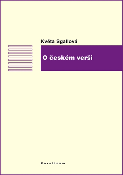 E-kniha O českém verši - Květa Sgallová
