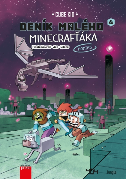 E-kniha Deník malého Minecrafťáka: komiks 4 - Cube Kid