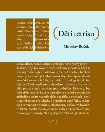 E-kniha Děti tetrisu - Miroslav Boček