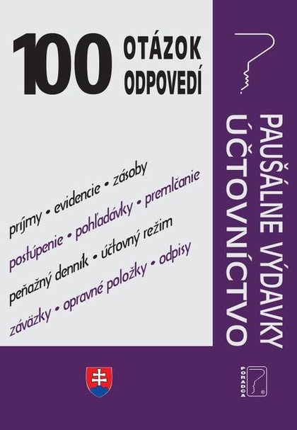 E-kniha 100 otázok a odpovedí - Paušálne výdavky, Účtovníctvo - kolektív autorov