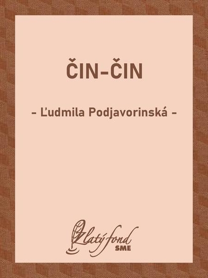 E-kniha Čin-Čin - Ľudmila Podjavorinská