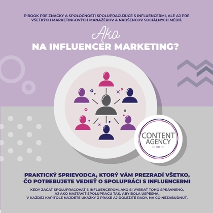 E-kniha Ako na influencer marketing? - Content agency