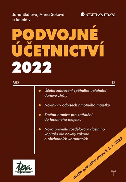 E-kniha Podvojné účetnictví 2022 - Jana Skálová, Anna Suková