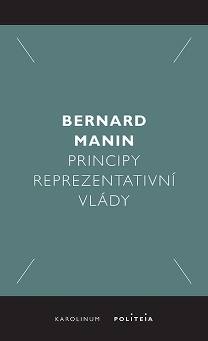 E-kniha Principy reprezentativní vlády - Bernard Manin