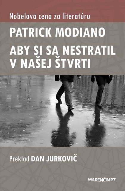 E-kniha Aby si sa nestratil v našej štvrti - Patrick Modiano