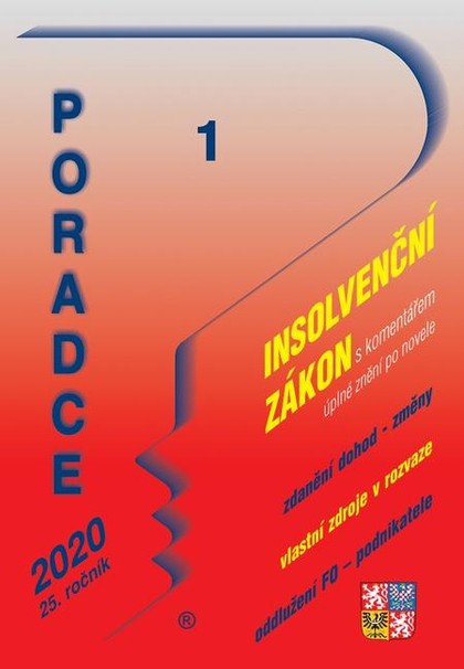 E-kniha Poradce 1/2020 - Insolvenční zákon - Autor Neuveden
