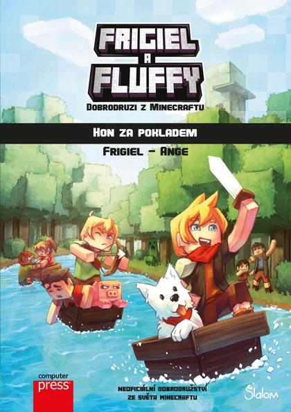 E-kniha Frigiel a Fluffy - dobrodruzi z Minecraftu: hon za pokladem -  kolektiv