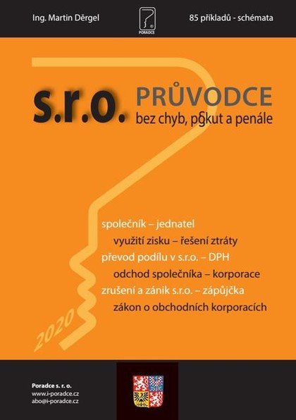 E-kniha  Společnost s ručením omezeným v daních a účetnictví  - Martin Děrgel