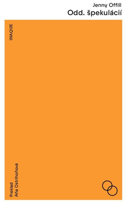 E-kniha Odd. špekulácií - Jenny Offill