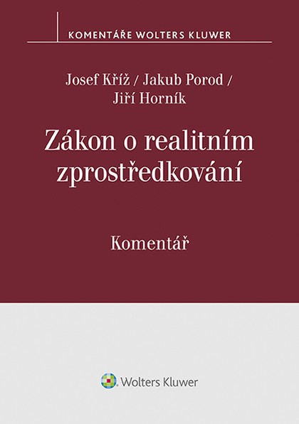 E-kniha Zákon o realitním zprostředkování (č. 39/2020 Sb.). Komentář - autorů kolektiv