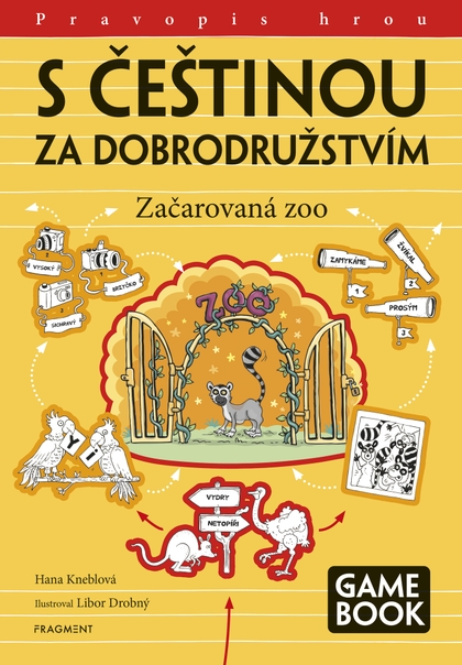 E-kniha S češtinou za dobrodružstvím – Začarovaná zoo - Hana Kneblová