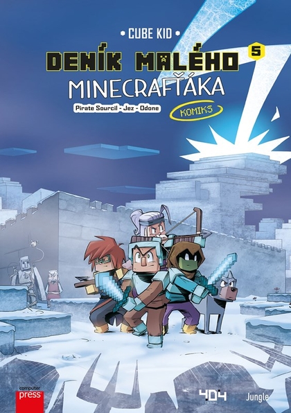 E-kniha Deník malého Minecrafťáka: komiks 5 - Cube Kid