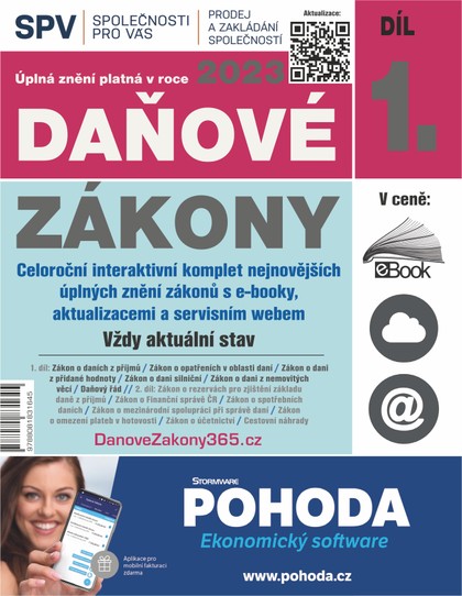 E-kniha Daňové zákony 2023 XXL ProFi (Díl 1., právní stav 1. 1. 2023) -  kolektiv autorů