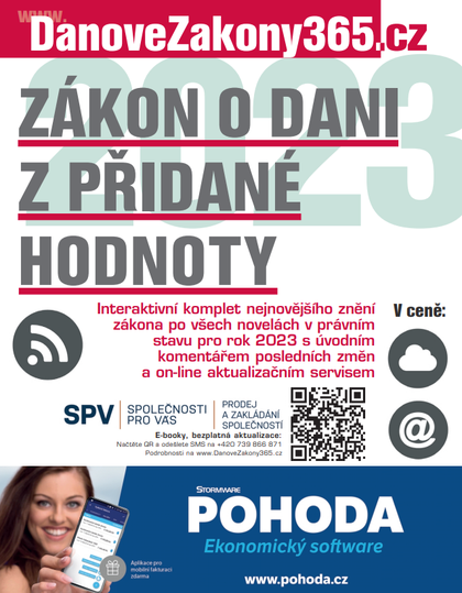 E-kniha Zákon o dani z přidané hodnoty 2023 s komentářem změn -  kolektiv autorů