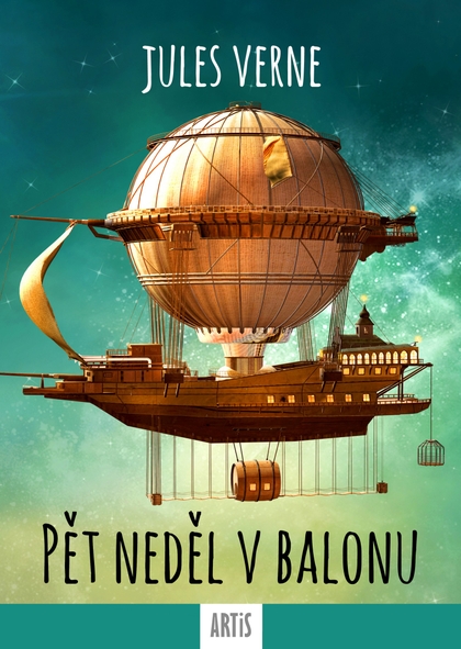 E-kniha Pět neděl v balonu - Jules Verne