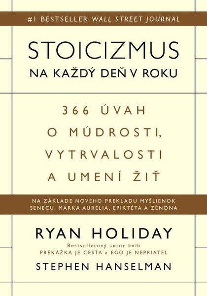 E-kniha Stoicizmus na každý deň - Ryan Holiday