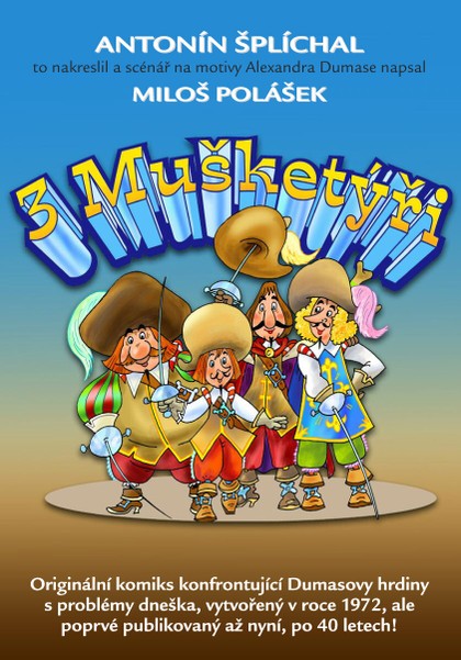 E-kniha Tři mušketýři - Antonín Šplíchal, Miloš Polášek