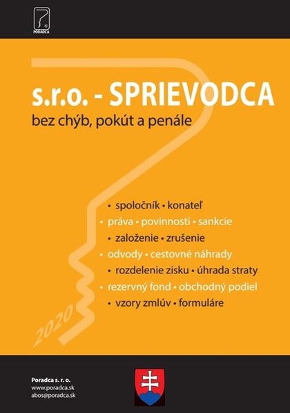 E-kniha s.r.o. - SPRIEVODCA bez chýb, pokút a penále - Ján Mintál