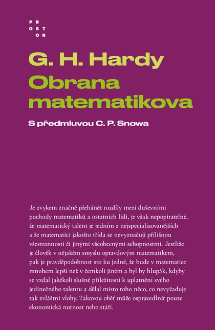 E-kniha Obrana matematikova - G. H. Hardy