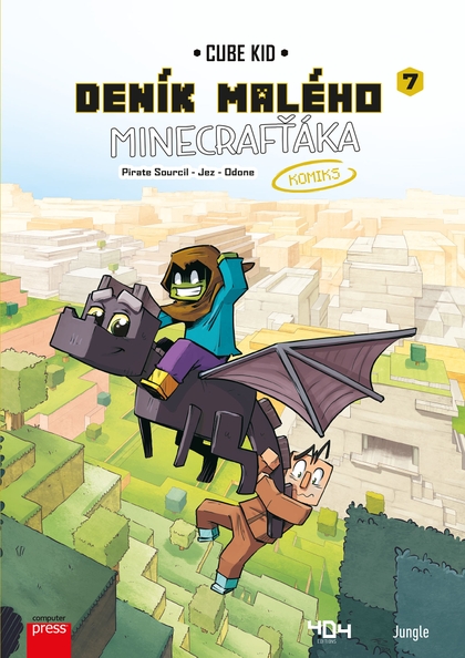 E-kniha Deník malého Minecrafťáka: komiks 7 - Cube Kid