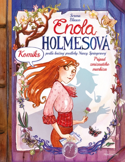 E-kniha Enola Holmesová: Prípad zmiznutého markíza - KOMIKS - Serena Blascová