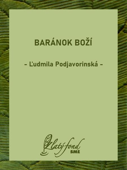 E-kniha Baránok Boží - Ľudmila Podjavorinská