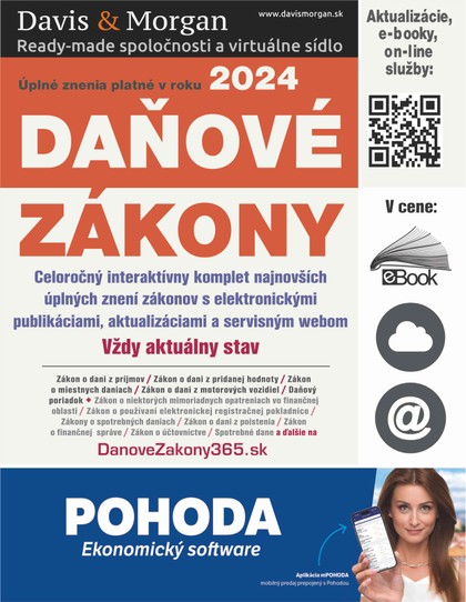 E-kniha Daňové zákony 2024 SR XXL ProFi -  kolektiv autorů