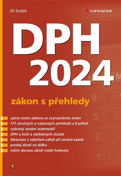 E-kniha DPH 2024 - zákon s přehledy - Jiří Dušek