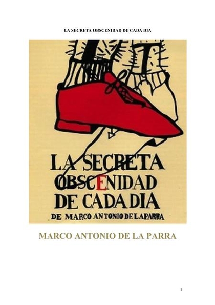 E-kniha La secreta obscenidad de cada dia - Marco Antonio de la Parra