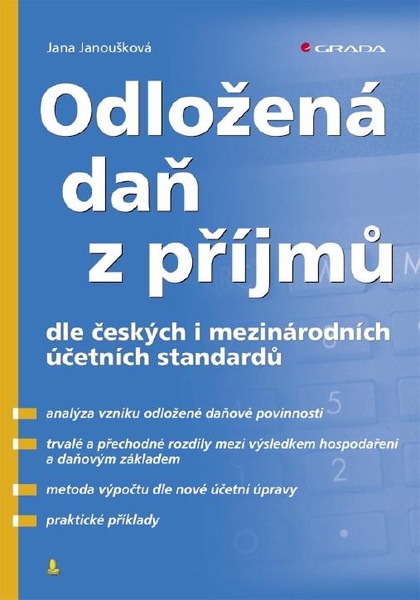 E-kniha Odložená daň z příjmů - Jana Janoušková