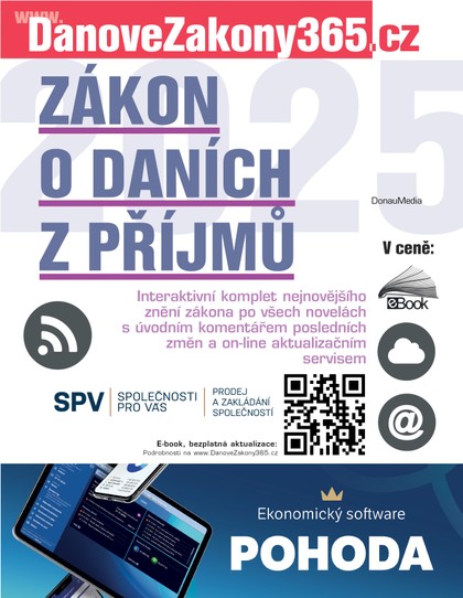 E-kniha Zákon o daních z příjmů 2025 -  kolektiv autorů