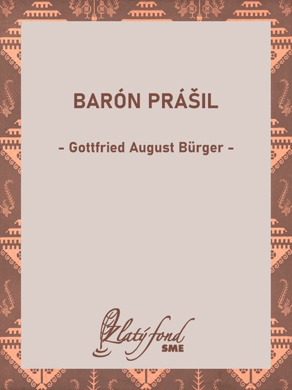 E-kniha Barón Prášil - Gottfried August Bürger