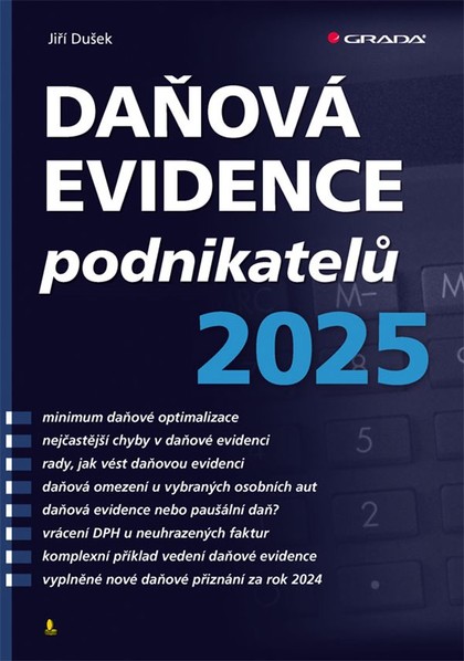 E-kniha Daňová evidence podnikatelů 2025 - Jiří Dušek