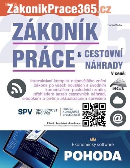 E-kniha Zákoník práce a Cestovní náhrady 2025 -  kolektiv