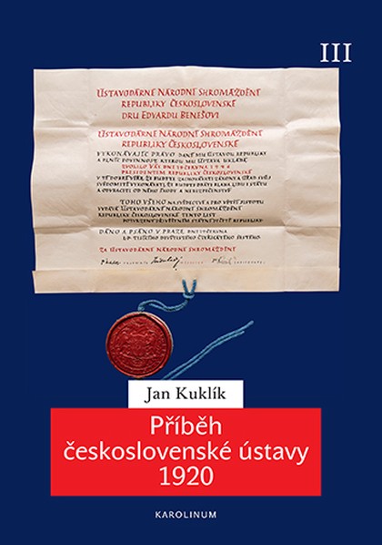 E-kniha Příběh československé ústavy 1920 III - Jan Kuklík