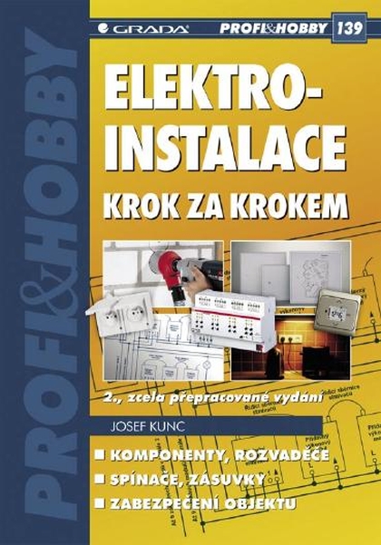 E-kniha Elektroinstalace krok za krokem - Josef Kunc
