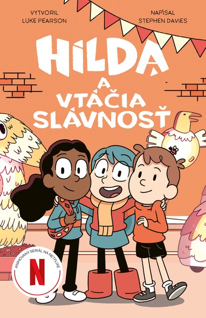 E-kniha Hilda a vtáčia slávnosť - Stephen Davies a Luke Pearson