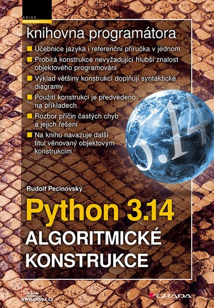 E-kniha Python 3.14 - Algoritmické konstrukce - Rudolf Pecinovský