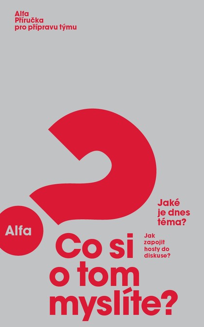 E-kniha Alfa – Příručka pro přípravu týmu - Alfa