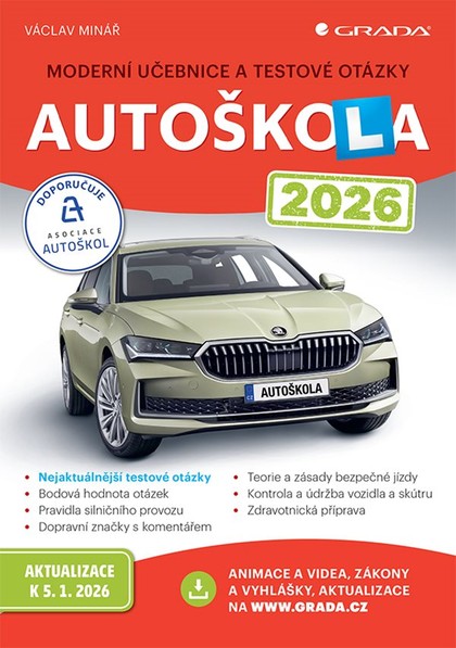 E-kniha Autoškola 2026 - Václav Minář