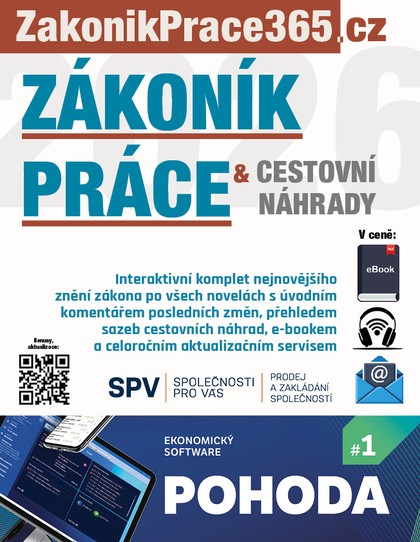 E-kniha Zákoník práce a Cestovní náhrady 2026 -  Redakční kolektiv