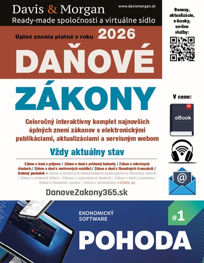 E-kniha Daňové zákony 2026 SR XXL ProFi -  Redakčný kolektív