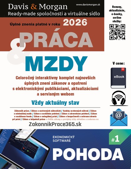 E-kniha Práca & Mzdy 2026 -  Redakčný kolektív