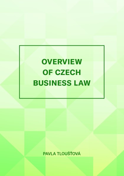 E-kniha Overview of Czech Business Law - Pavla Tloušťová