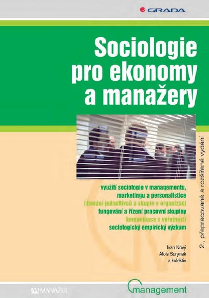 E-kniha Sociologie pro ekonomy a manažery - kolektiv a, Ivan Nový, Alois Surynek